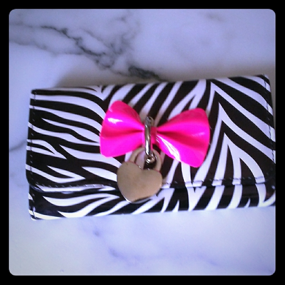 Zebra print wallet